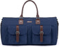 Modoker Garment Convertible Weekender Bag,Carry on Canvas Garment Duffle Bag Heavy Duty Overnight Bags for Men Women