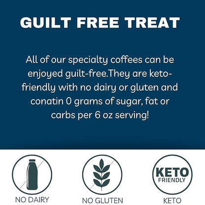 Door County Coffee Cinnamon Hazelnut DECAF Flavored - 10oz Bag - Ground Medium Roast -100% Arabica - Cinnamon Hazelnut DECAF