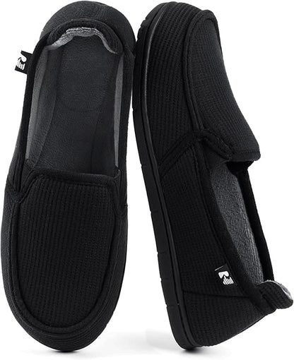 RockDove Women's Two-Tone Hoodback Slipper with Removable Insole