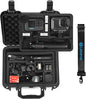 Lekufee Waterproof Hard Case Compatible with Gopro Hero 13/12/11/10/9/8/Media Mod/Gopro Volta/Creator Edition/Action Camera and Accessories(Case Only)