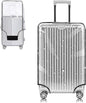Yotako Clear PVC Suitcase Cover Protectors 26 Inch Luggage Cover for Wheeled Suitcase (26'')