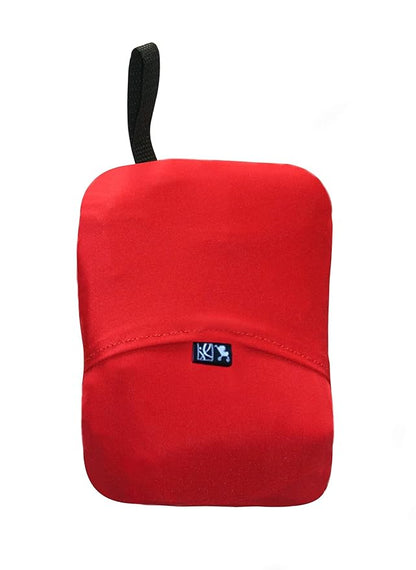 J.L. Childress Gate Check Bag for Umbrella Strollers - Travel Bag for Airplane, Fits Most Single Umbrella Baby Strollers, Airport Accessories for Gate Check, Flying Essentials - Red