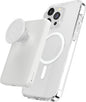 PopSockets PowerPack for MagSafe Magnetic Power Bank, Portable Phone Charger, Magnetic Wireless Battery Pack, 5000mAh for iPhone 16/15/14/13/12 Pro/Pro Max/Plus - White