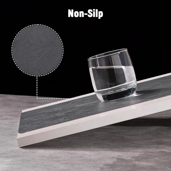 Vinyl Placemats Set of 4, Dual Sided Place Mats