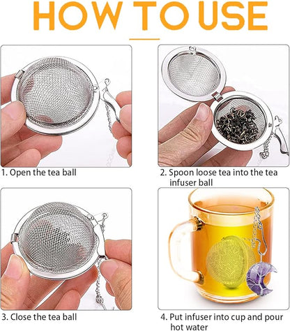 Tea Infuser Tea Strainer Tea Diffuser for Loose Tea Amethyst Tree of Life Wire Wrapped Crescent Moon Pendant Reiki Healing Crystal Stone Tea Ball Tea Filter Gifts for Women