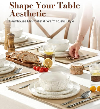 Lareina 18 Piece Dinnerware Sets