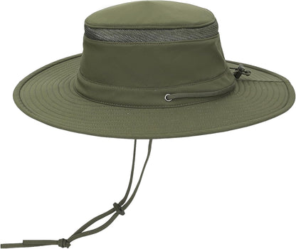 Cimarron Wide Brim Safari Sun Hat for Women & Men – UPF 50+ Outdoor Fishing Hat | Hiking, Running Travel Sun Protection Hat