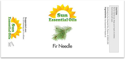 Sun Essential Oils 8 oz Bulk Fir Needle Essential Oil