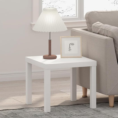 Furinno Classic Coffee Table, Square Modern Coffee Table