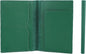 STAR VISTA Albatross Leather Travel Passport Holder, Minimalist Design, Calfskin Leather Case for Women and Men - Slim Passport Wallet, Bifold, RFID Blocking, Green