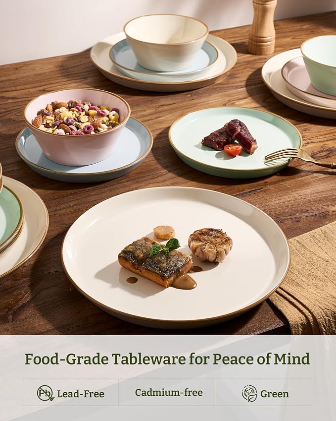 Famiware Saturn Stoneware Dishes Dinnerware Set