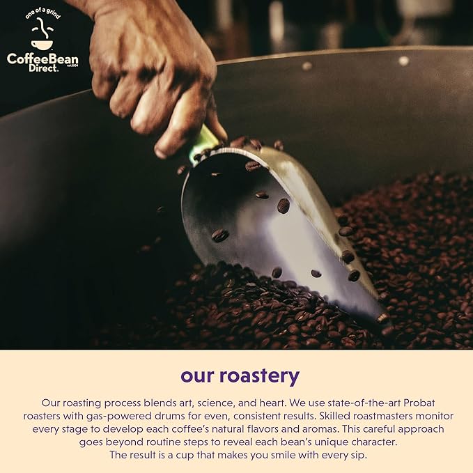 Coffee Bean Direct Medium Roast Espresso, Whole Bean Coffee, Medium Roast, 1 Pound Bag (Pack of 1)