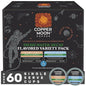 Copper Moon Coffee Swiss Water Decaf Flavored Variety Pack, 60 Count