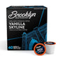 Brooklyn Beans Vanilla Skyline Gourmet Coffee Pods - Compatible with Keurig K Cup Brewers Including 2.0 Machines, 40 Count, Rich and Creamy Vanilla Flavored
