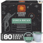 Copper Moon Single Serve Coffee Pods For Keurig K-Cup Brewers, Medium Roast, Costa Rican Blend, 80 Count