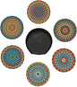 6 Pcs Mandala Drink Coasters