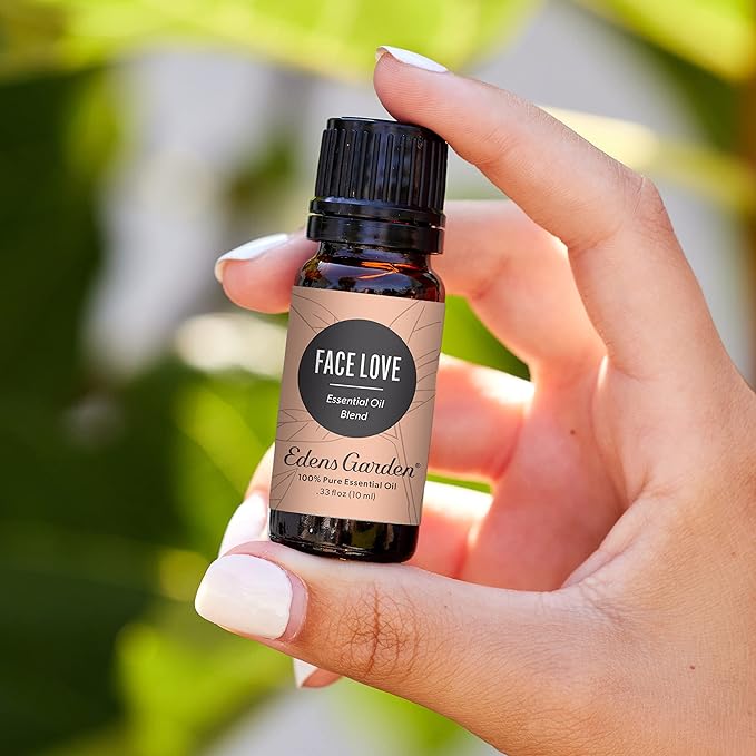 Edens Garden Face Love Essential Oil Blend- 100% Pure Premium Grade, Undiluted, Natural, Therapeutic, Aromatherapy, The Best for Diffusing, Skin, Face, Kid Safe 10 ml (.33 fl oz)