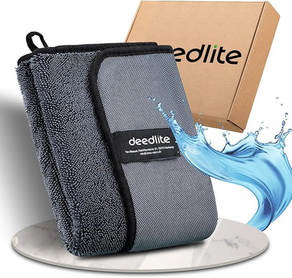 Shiny Bath Wipes Shower Cleaning Cloths, Premium Car Drying Towel | Ultra Absorbent Twisted-Loop Design| Microfiber Towel for Car, Shower Cabin, Household