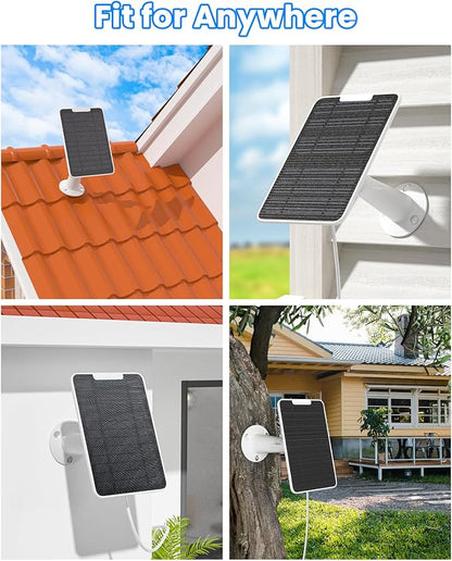 5W Arlo Solar Panel Charger Compatible