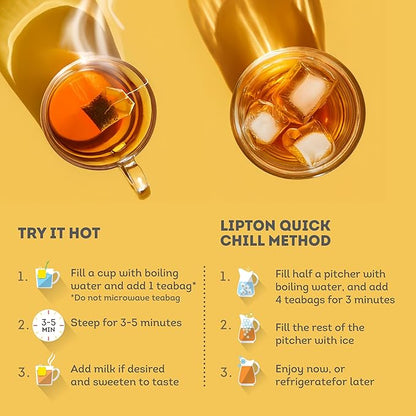 Lipton Yellow Label Finest Blend | Loose Black Tea | Premium Quality | Strong Flavor | Aromatic & Refreshing | 900 Grams (Pack of 1)