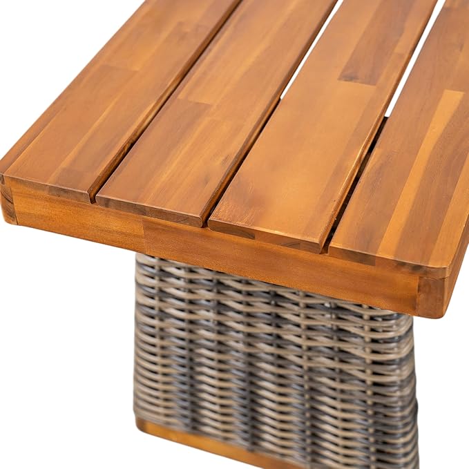 Christopher Knight Home Pasco Acacia Wood Outdoor Dining Table Set