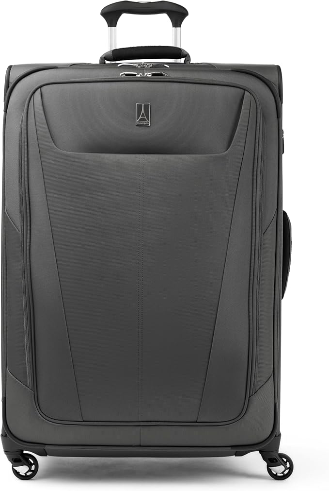 Travelpro Maxlite 5 Softside Expandable Checked Luggage with Spinner Wheels, Lightweight, 29-Inch — Shadow Grey