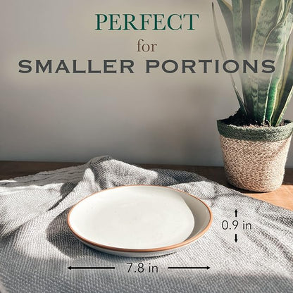 Mora Ceramic Plates Set, 7.8 in