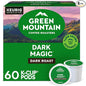 Green Mountain Coffee Roasters Dark Magic, Keurig Single Serve K-Cup Pods, Dark Roast Coffee, 60 Count, (6 Packs of 10)