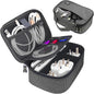 sisma Travel Electronics Organizer Tech Accessories Case Small Carrying Bag for Charging Cables Phone Chargers USB Plugs Power Cords Earbuds Adapter - Special Edition