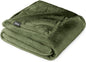 Bare Home Fleece Blanket - King Size - Ultra-Soft Lightweight for Bed, Sofa, and Couch - Luxury Microplush - Cozy Warm Blanket (King, Cypress)