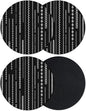 Contemporary Geometric Coasters Set of 4, Absorbent Coasters