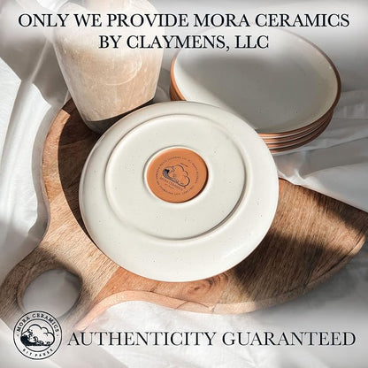 Mora Ceramic Plates Set, 7.8 in