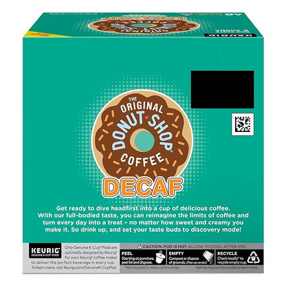 The Original Donut Shop Decaf Keurig Single-Serve K-Cup Pods, Medium Roast Coffee, 48 Count
