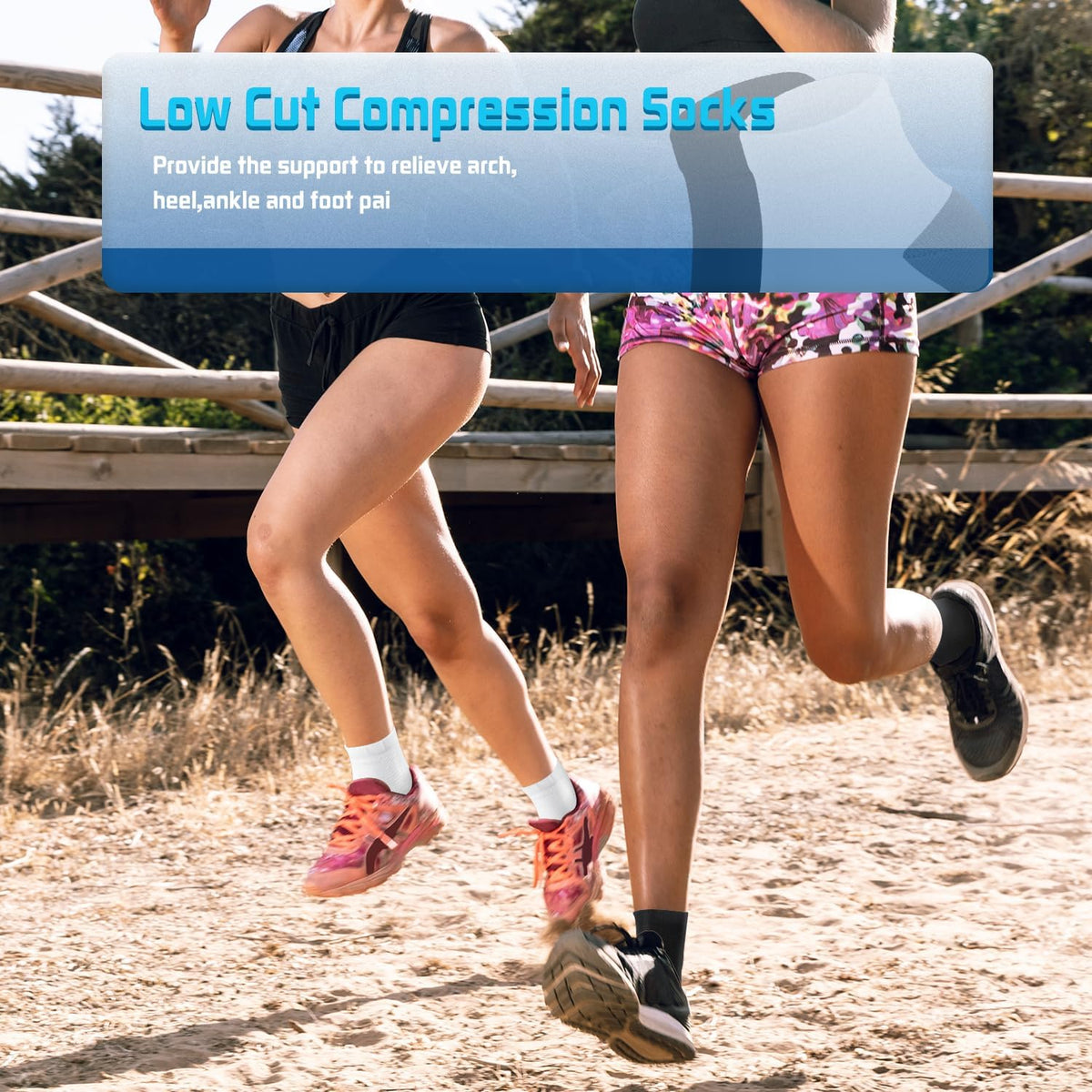 Iseasoo Copper Compression Socks for Men & Women – Plantar Fasciitis Relief, Ankle Support & Circulation – Running & Recovery