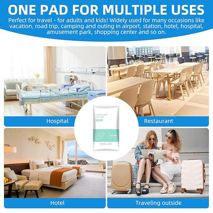 85 Pack Toilet Seat Covers Disposable 16x24 Inch XL Portable Toilet Liners Travel Seat Cover for Outdoors,Hotel, Hospital, Travel, Public Toilet Seat Cover (85 Pack, XL)
