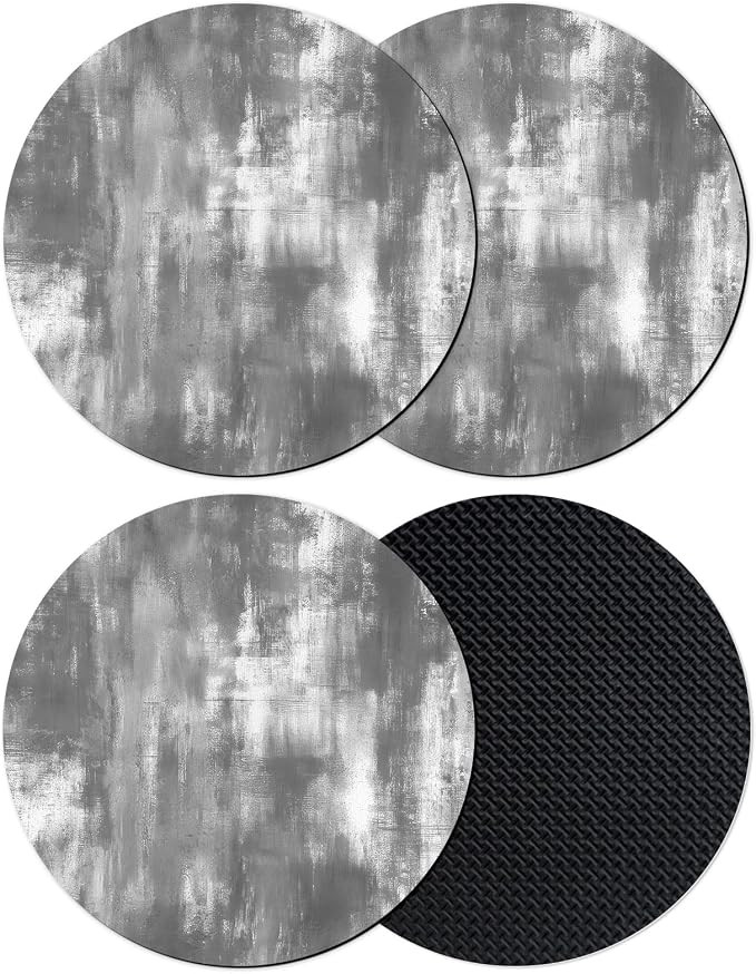 Modern Minimalist Coasters Set of 4, Absorbent Coasters