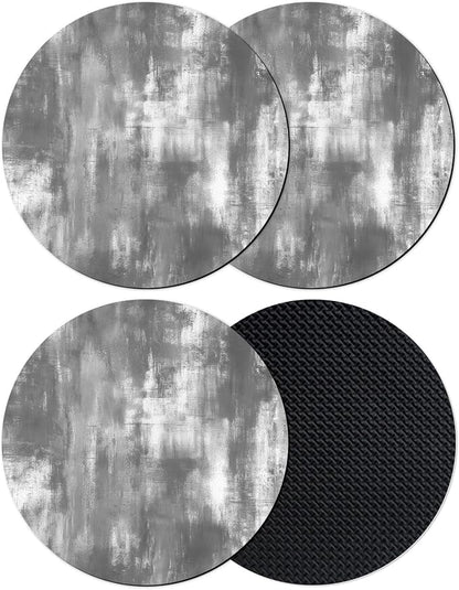 Modern Minimalist Coasters Set of 4, Absorbent Coasters