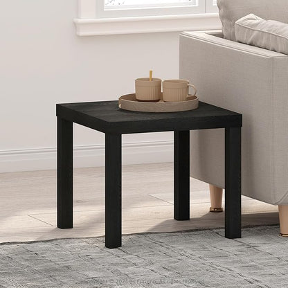 Furinno Classic Coffee Table, Square Modern Coffee Table