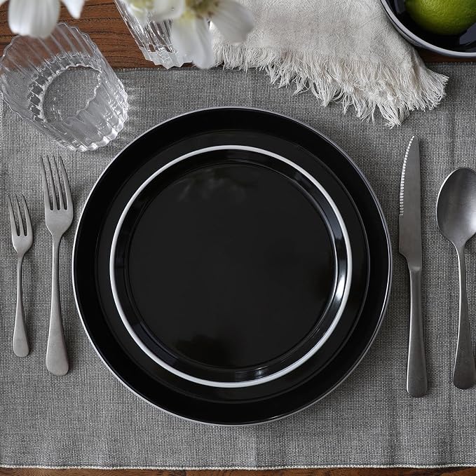Famiware Saturn Dinnerware Sets, Ceramic Plates and Bowls