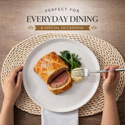 AmorArc Dinnerware Sets for 4, 12 Pieces Ceramic Plates and Bowls Set | Scratch