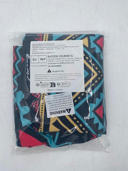 7-Mi Travel Luggage Cover Elastic Sleeve 26"-28" Anti-Scratch Suitcase Protector Cover Size L, Bohemia