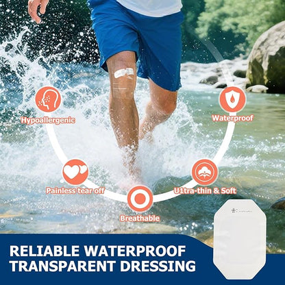 First Aid Kit - 368pcs Waterproof Compact Portable Hard Case - Ideal for Home, Car, Travel, Businesses, Hiking, Vehicle, Boat, Office, Survival - Public Must Have Emergency Kit, Camping Essentials