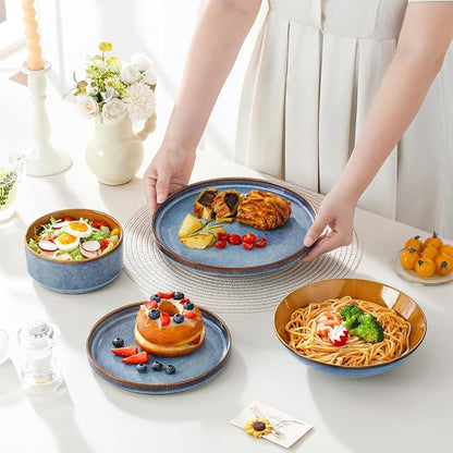 ONION Ceramic Plates and Bowls Sets