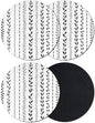 Modern Minimalist Art Coasters Set of 4, Absorbent Coasters
