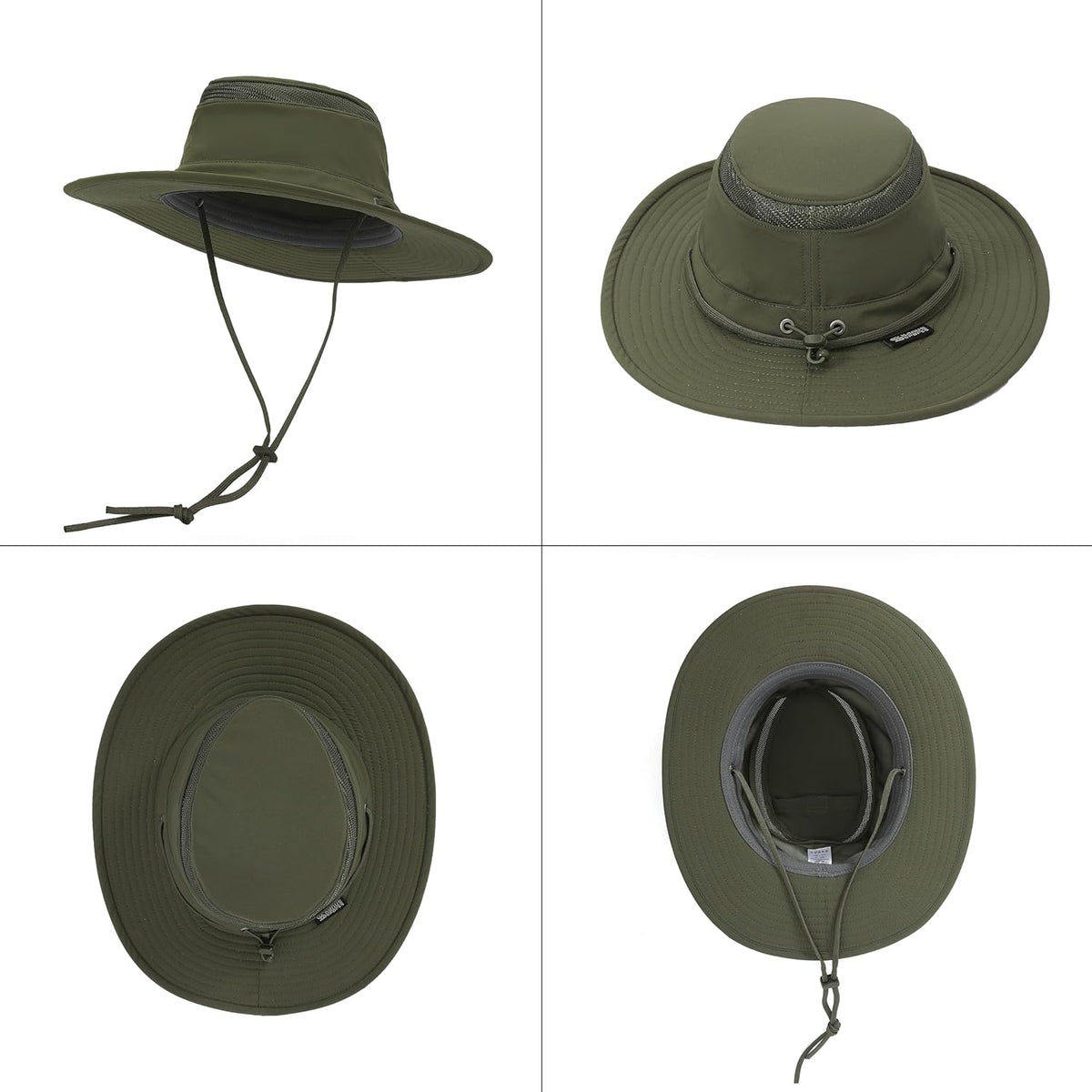 Cimarron Wide Brim Safari Sun Hat for Women & Men – UPF 50+ Outdoor Fishing Hat | Hiking, Running Travel Sun Protection Hat