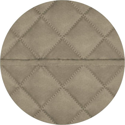 PureFit Reversible Quilted Sofa Cover, Water Resistant Slipcover Furniture Protector, Washable Couch Cover with Non Slip and Elastic Straps for Kids, Dogs, Pets (Small Recliner, Beige/Beige)