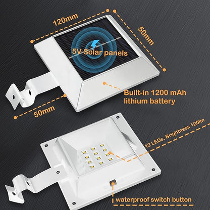 Solar Flag Pole Light, Bright Warm White 3000k Flagpole Light Upgrade Solar