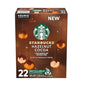 Starbucks K-Cup Coffee Pods, Hazelnut Cocoa Flavored Coffee for Keurig Brewers, 100% Arabica, Holiday, 1 Box (22 Pods)
