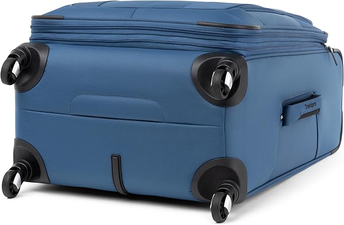 Travelpro Maxlite 5 Softside Expandable Checked Luggage with Spinner Wheels, Lightweight, 25-Inch — Ensign Blue