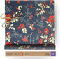 Bee's Wrap Beeswax Wraps for Food - Cut to Size 14x52" Wax Paper Roll - Made in USA Reusable Waxed Paper & Bowl Covers - Organic & Eco-Friendly Alternative to Aluminum Foil & Plastic Wrap, Botanical